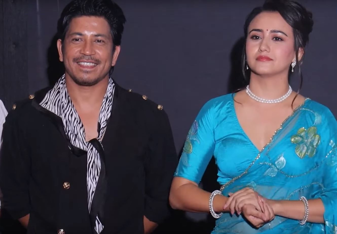 Swastima Khadka and Prakash Saput